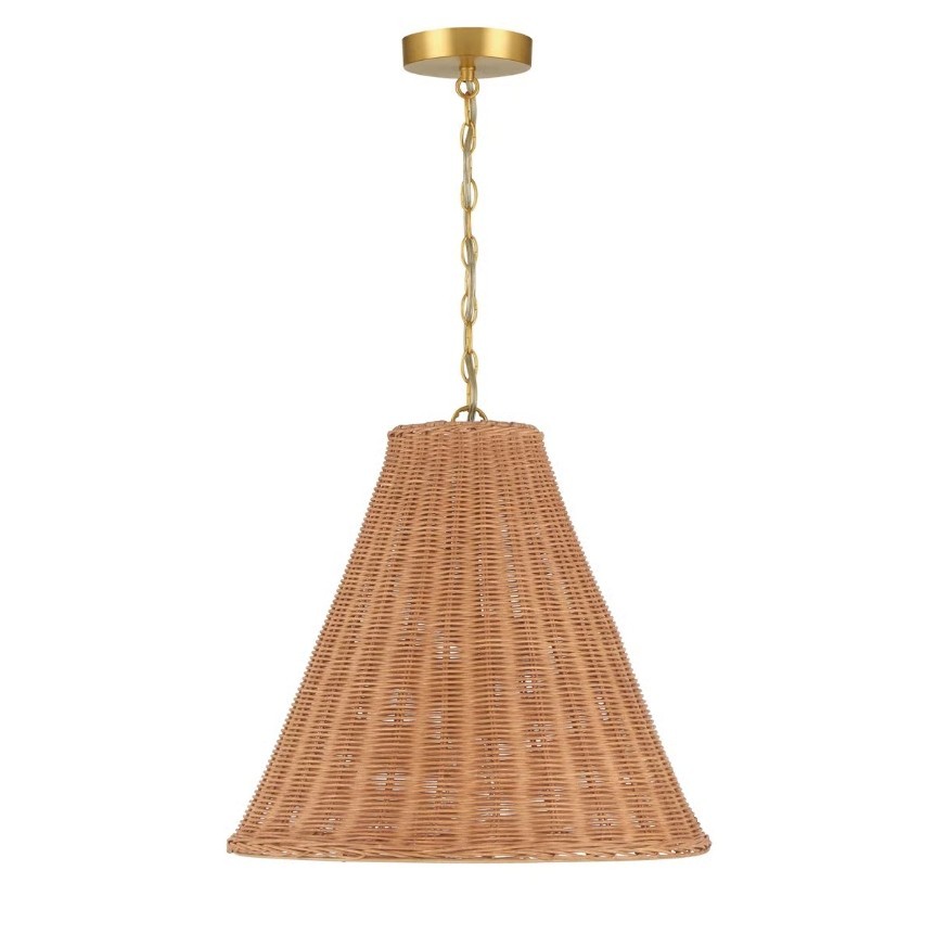 Rattan Pendant Light Shade 3