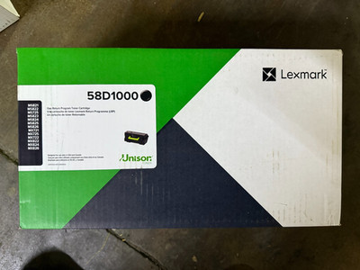 Lexmark Unison Original Toner Cartridge - Black (58D1000)