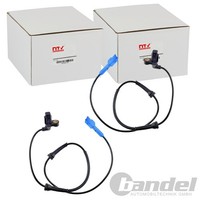 2X NTY ABS-SENSOR Raddrehzal Vorne Passend FüR Peugeot 206 206+ | HCA-PE-003