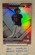 Joey Bart - 2021 Chronicles XR Rookie #2 - Red Parallel 104/199 - SF Giants