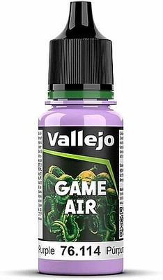 Vallejo Lustful Purple Game Air (18ml bottle) - Hobby and Plastic Model Acrylic