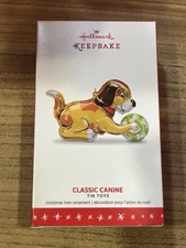 Hallmark Keepsake Ornament Classic Canine Tin Toys Christmas Ornament 2016 NIB