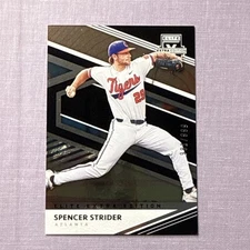 2020 Panini Elite Extra Edition /999 Spencer Strider #133