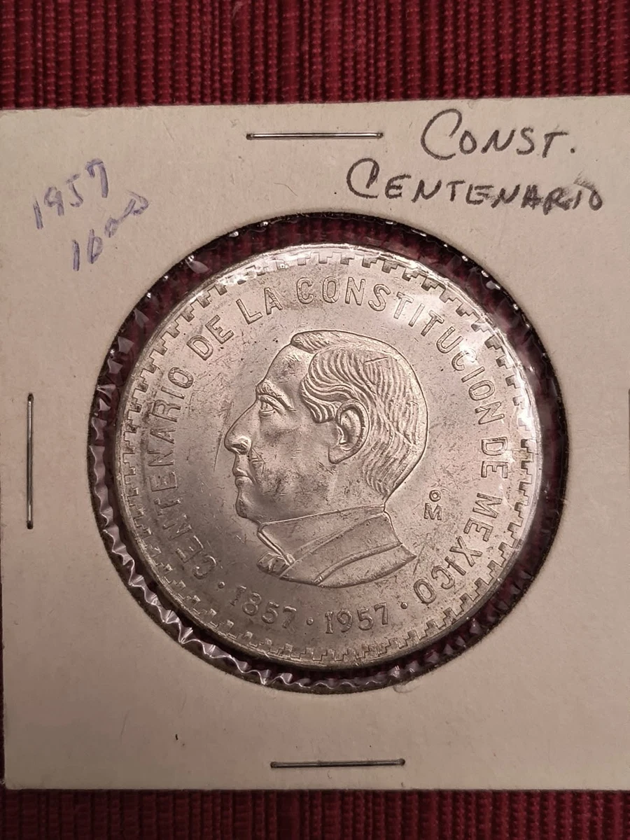 10 Pesos 1957 Silver Mexican Coins (1905-Now) for sale | eBay