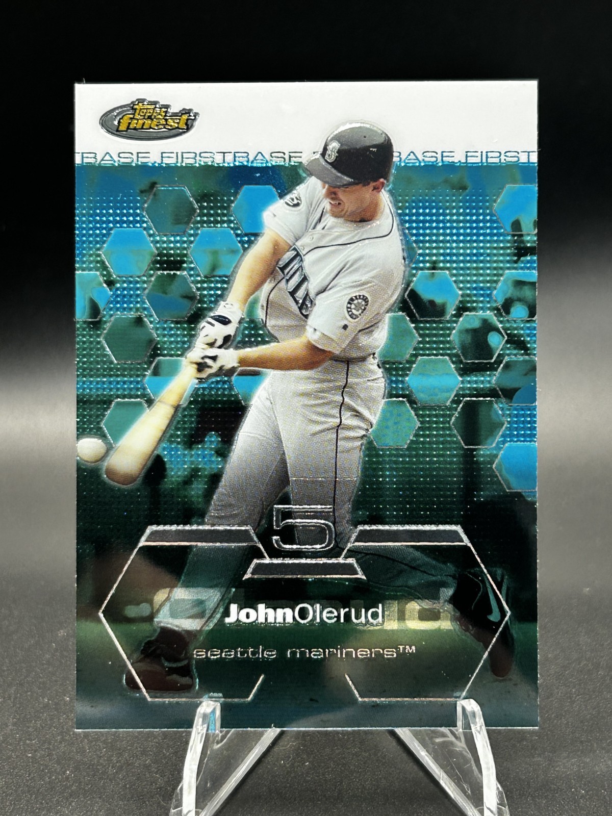 2003 Topps Finest - John Olerud #46 Seattle Mariners NM/M