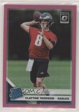 2019 Panini Donruss Optic Rated Rookie Pink Prizm Clayton Thorson #200 0m6i