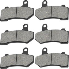 Semi-Metallic Front  Rear Brake Pads Set for Harley Touring FLHX Street Glide 2