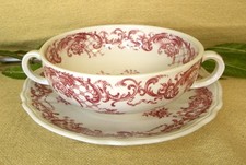 Villeroy & Boch VALERIA rot - 1 Suppengedeck