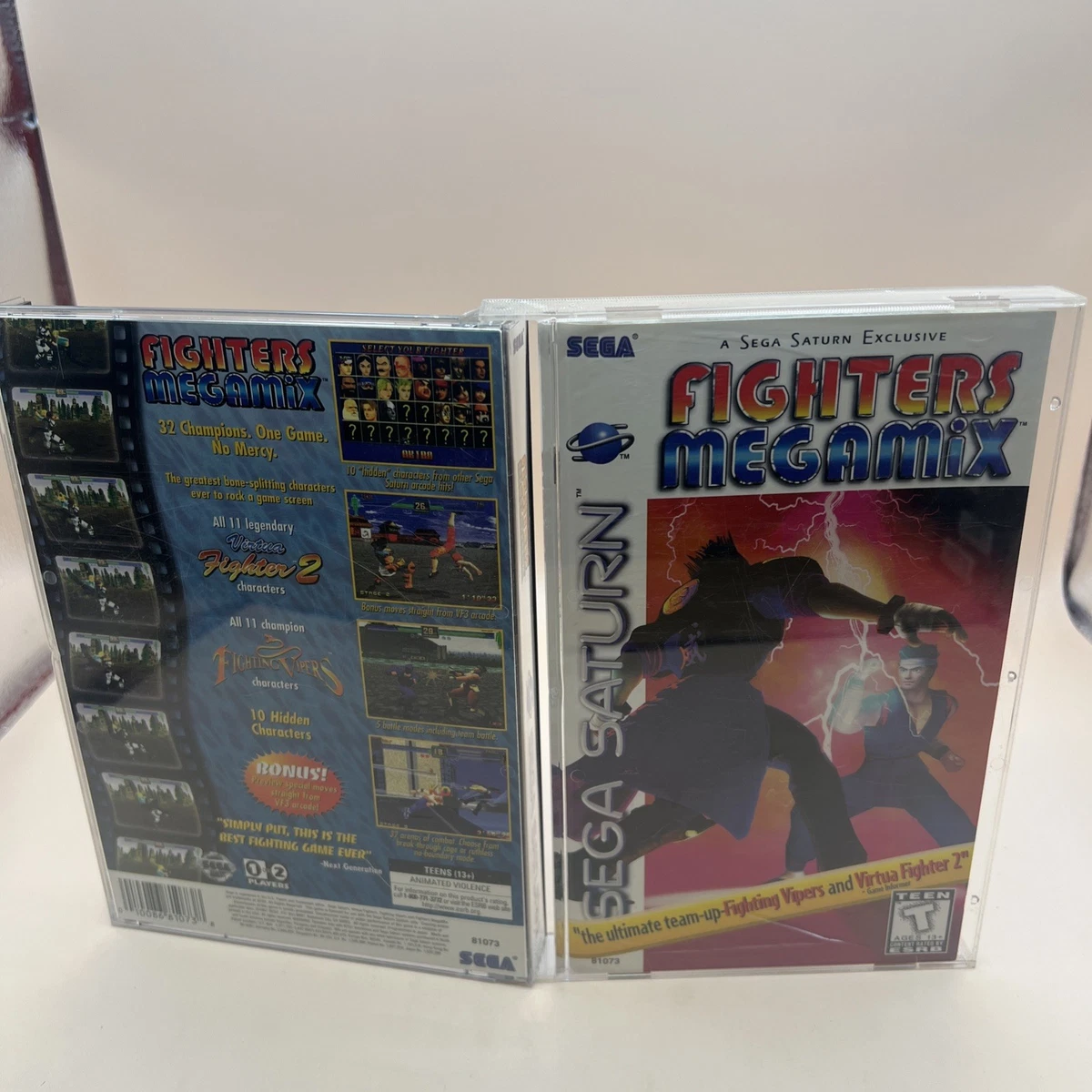 Sega Saturn Fighting Fighters Megamix Video Games for sale | eBay