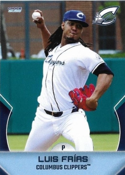 LUIS FRIAS 2025 Choice Columbus Clippers #15 Guardianes República Dominicana 🔥