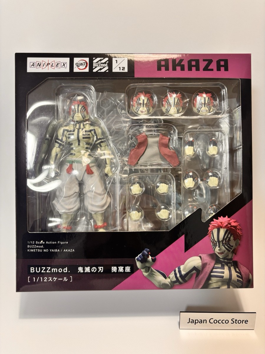 BUZZmod 猗窩座 ＆ Grandista-AKAZA- 2点セット Demon Slayer: Kimetsu no Yaiba ［BUZZmod.］ Akaza 1/12 Scale
