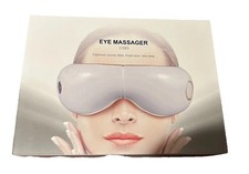 Eye Massager w Heat Vibration Cordless Rechargeable, Migraine Fatigue Relief
