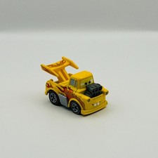 Disney Pixar Cars - Mini Racers HOT ROD MATER FUNNY CAR YELLOW - Diecast