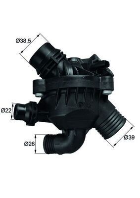 Neu - Mahle TM3097 Thermostat, KüHlmittel FüR Bmw-image