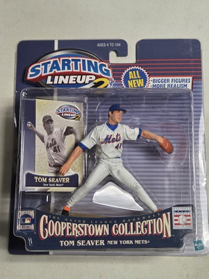 #ad TOM SEAVER 2001 Starting Lineup 2 COOP COLL MINT FROM CASE FREE SHIPPING $12.99