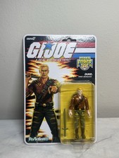 SUPER 7 REACTION  Plus GI JOE DUKE TIGER FORCE O-RING Target  New Unpunched