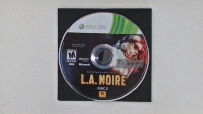 L.A. Noire (Replacement Disc 2 Only) (Microsoft Xbox 360, 2011)