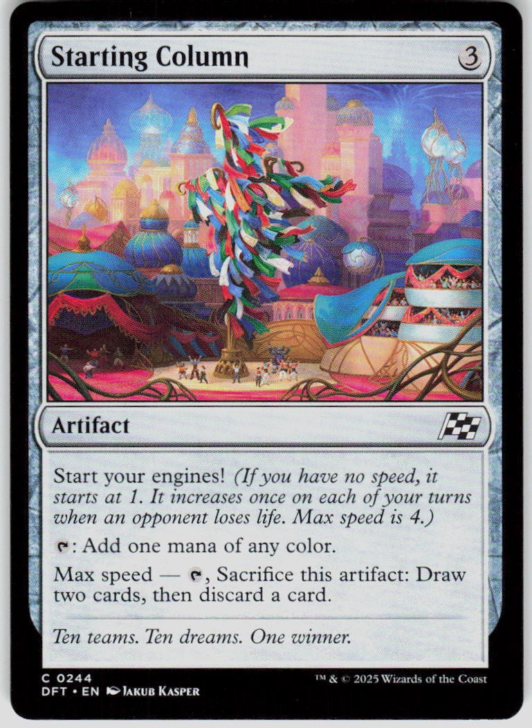 Starting Column 244 Aetherdrift Magic the Gathering
