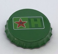 PIN’S - HEINEKEN - FORME CAPSULE DE BIÈRE - 3,5 CM DE DIAMÈTRE - NE CLIGNOTE PAS