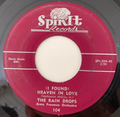 The Rain Drops - (I Found) Heaven In Love / I Prayed For Gold  (7'') (Very Good (