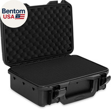 Waterproof Hard Carrying Case,Shockproof Storage Box with Customizable Foam,11In