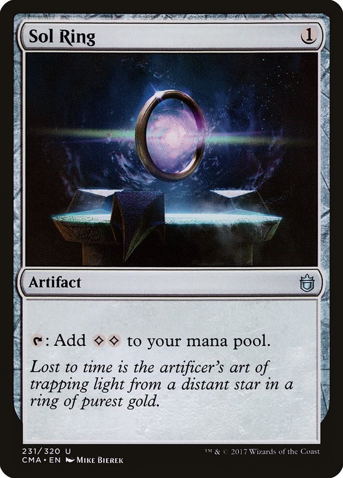 Sol Ring - LP MTG Commander Anthology