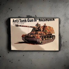 Vintage Bandai 1/48 Scale Anti Tank Gun IV "Nashorn". Sealed Inside