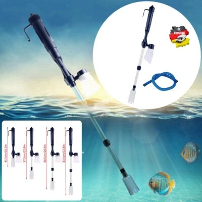 MARKENLOS Elektrische Aquarium Bodenreinigung Reiniger Mulmsauger Staubsauger Kiesreiniger
