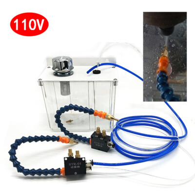 Coolant Cooling Spray Pump Mist Sprayer System Fit CNC Lathe