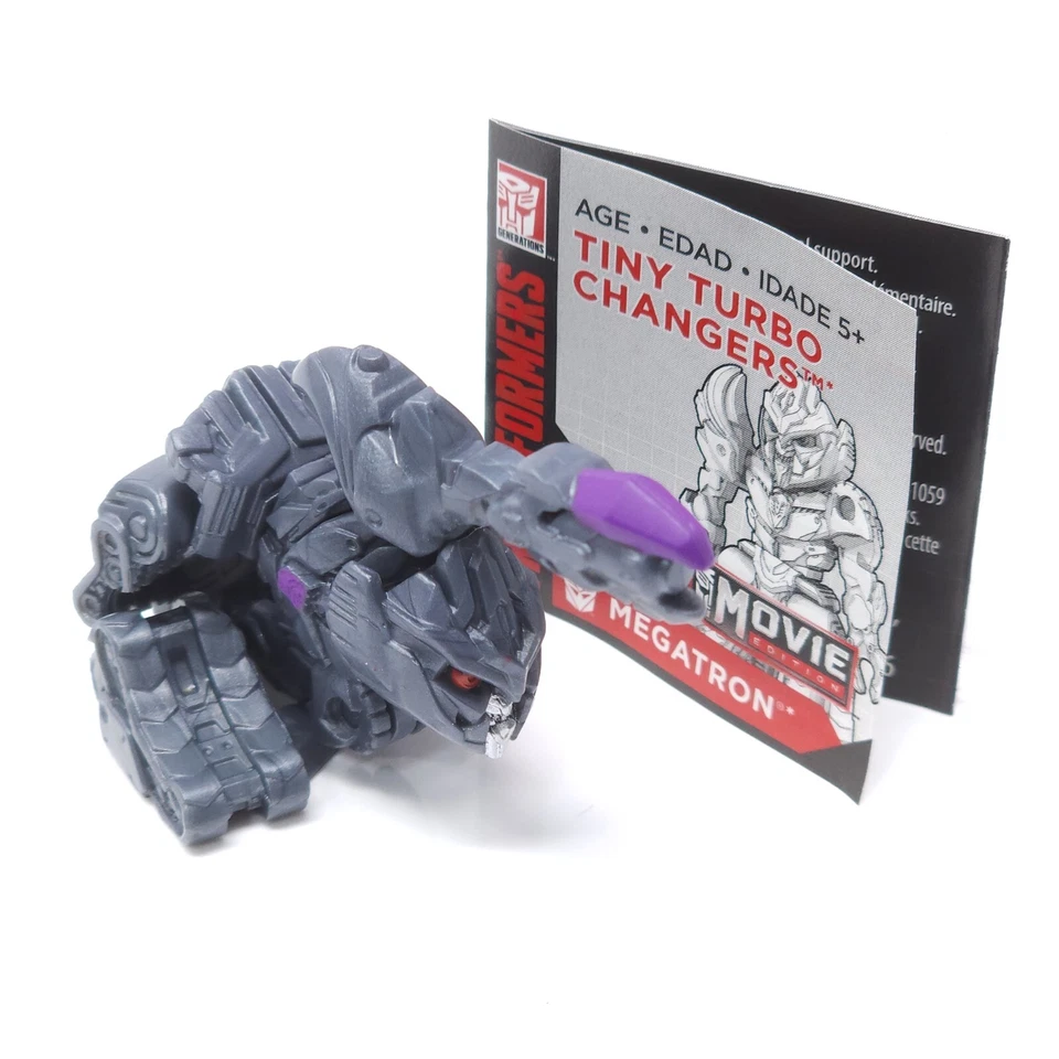 Transformers Tiny Turbo Changers - Movie Edition Series 4 - ROTF Tank Megatron - Image 2 of 2
