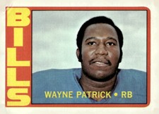 1972 TOPPS WAYNE PATRICK #57