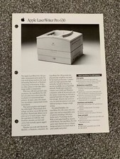 Apple LaserWriter Pro 630 Sales Flyer