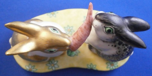 Nymphenburg Porcelain Terletzki Scherf Bunny Figure Figurine Porzellan Figur - Picture 5 of 12
