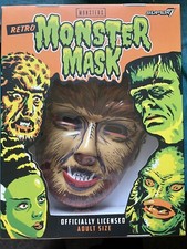 Universal Retro Halloween Monster Mask The Wolf Man...............Brand New