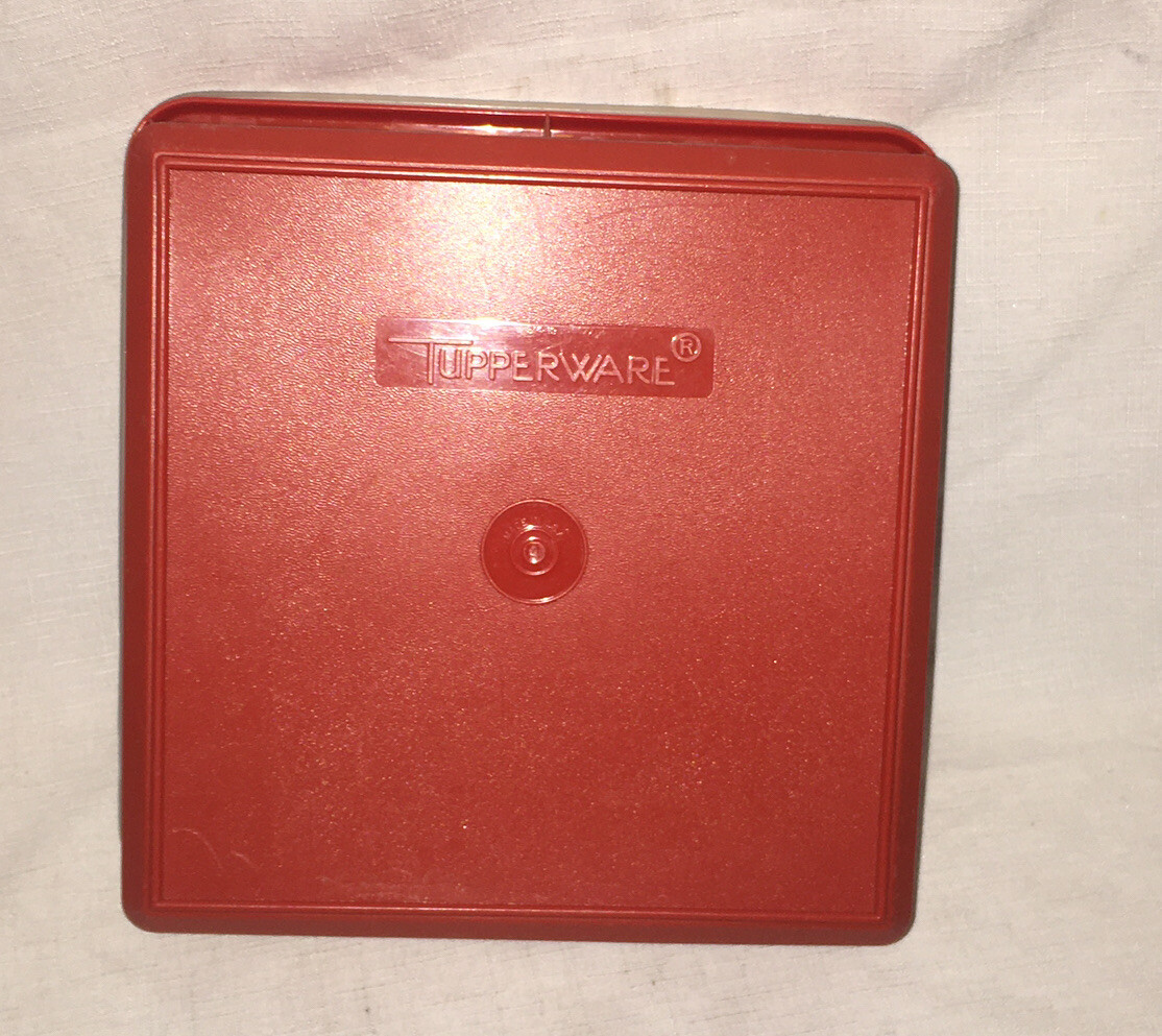Vintage Tupperware Square Storage Container #514-19 And #290