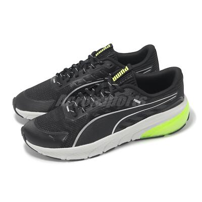 Puma Cell Glare Black Yellow Men Road Running Jogging Shoes 309973-15