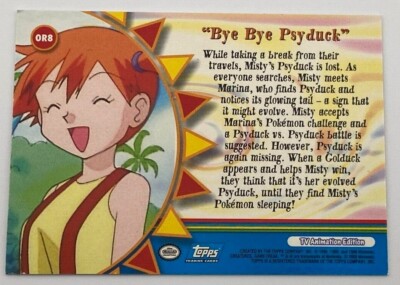 Topps Pokemon Cards - Choose Your Card! - Orange Islands & TV Animation Edition | eBay Topps Pokemon Cards - Choose Your Card! - Orange Islands & TV Animation Edition | eBay