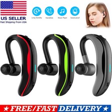 Noise Canceling Wireless Earpiece Cell Phone Bluetooth Headset Earphone with Mic