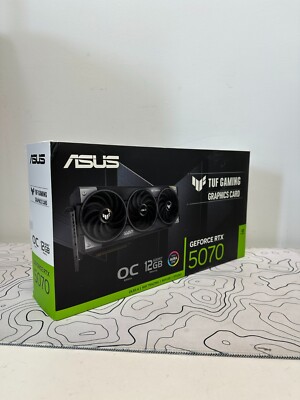 BOX ONLY - ASUS RTX 5070 TUF Gaming OC