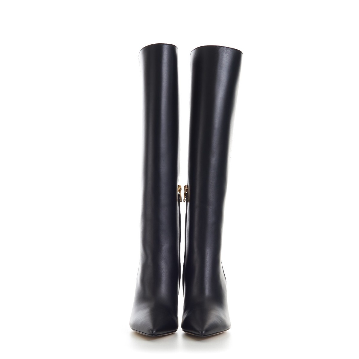 FENDI FIRST 2650$ Black Leather High-Heeled Boots - O'lock FENDI FIRST 2650$ Black Leather High-Heeled Boots - O'lock