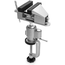 Universal Table Bench Vise 3 Inch Work Bench Clamp Swivel Rotating Hobby Crafts