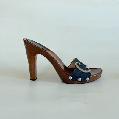 Christian Dior Vintage Mule Sandals, Size 41