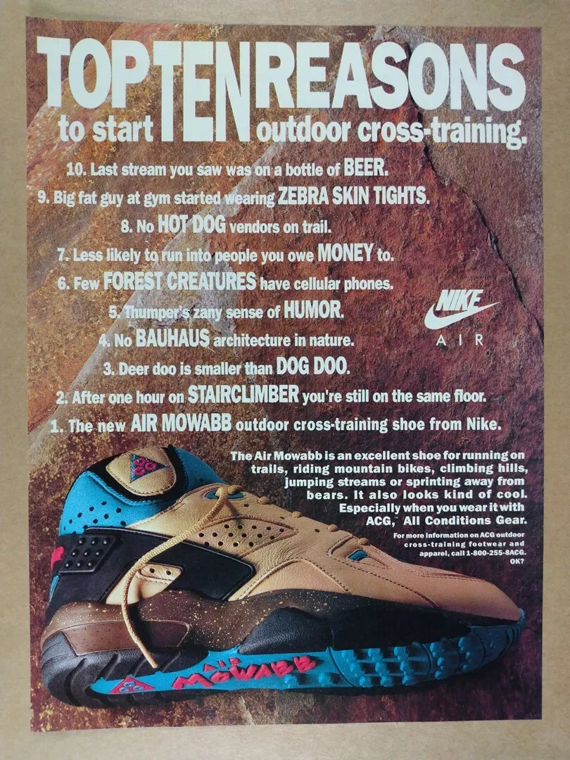 Air mowabb best sale 1991
