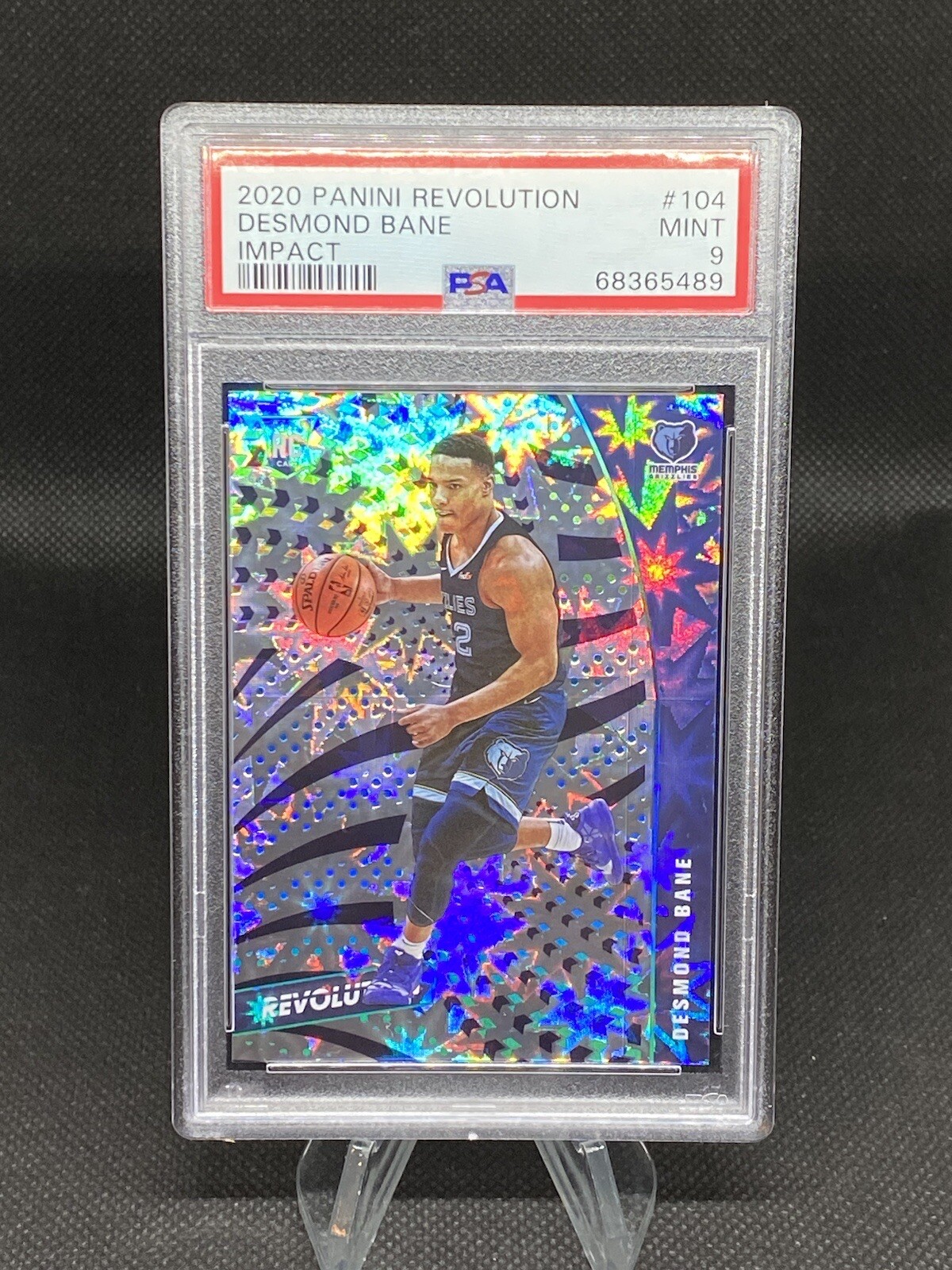 2020 Panini Revolution Desmond Bane Impact #/149 PSA 9 MINT