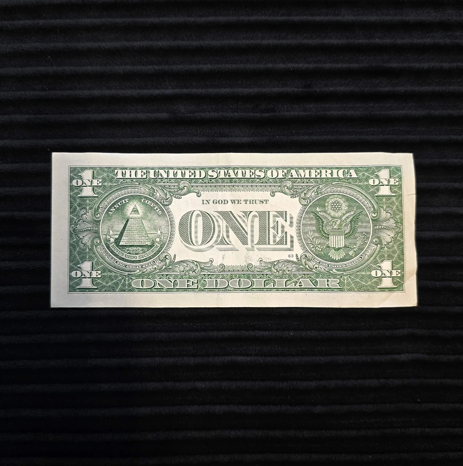 January 26, 1962 - $1 Bill Birthday Note - One Dollar Bill - Serial # 01261962 - Image 3 of 4