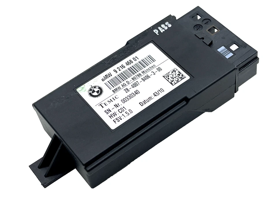 BMW X6 F16 2015-2019 módulo de control asiento eléctrico delantero derecho 9216468 OEM Foto 2 de 4