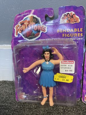 1993 The Flintstones Vintage Bendable Figures | eBay