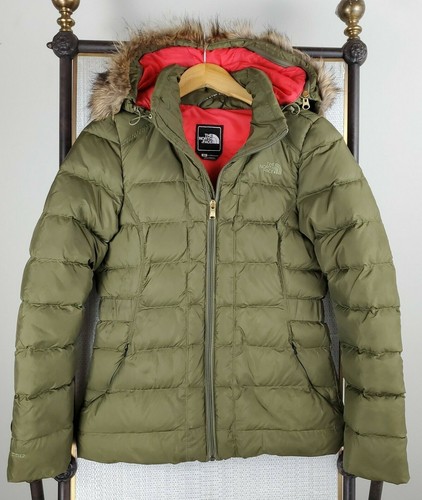 Green Gold Womens Jacket Hooded 