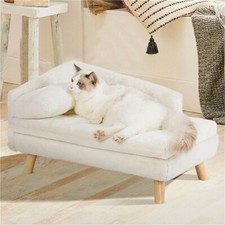 Elevated Pet Sofa Dog Bed Cat Kitty Puppy Couch Soft Cushion Chair Seat Lounger