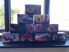 3x EMPTY FAT PACK BOX - 500ct Bundle - various sets - Magic the Gathering MTG